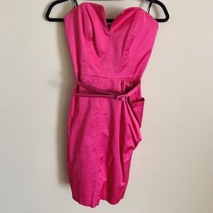 Bodycon dress - hot pink